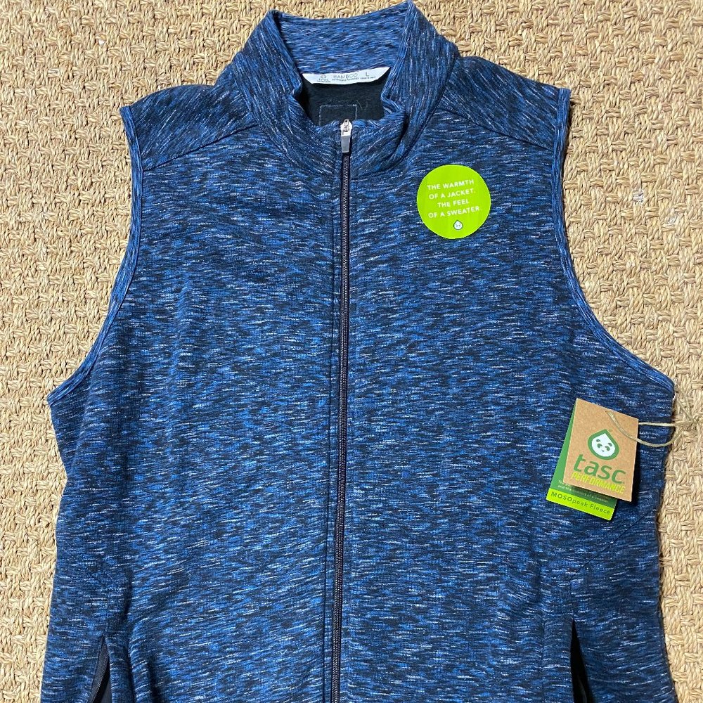 TASC PERFORMANCE FULL ZIP VEST